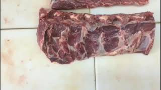 поясничный отруб тонкий край strip loin