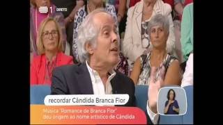 Tozé Brito lembra Cândida Branca Flor