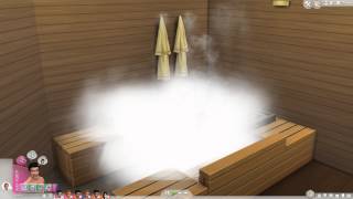 The Sims 4 Spa Day: Sauna Woohoo