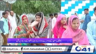 جھنگ عید کے دوسرے روز دربار ہیر رانجھا کے دربار پر رش