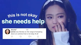 jennie isn’t doing well