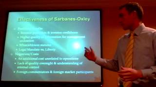 The Sarbanes-Oxley Act of 2002