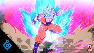 New Dragon Ball FighterZ Gameplay From Its Developer's Best Players - SSGSS Goku vs SSGSS Vegeta