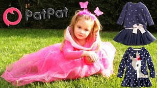 HAUL PatPat : un colis rempli d'habits et déguisement de princesse ! Kid's clothes (Unboxing)