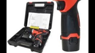 Шуруповерт аккумуляторный WARSLEY 12 v две батареи кейс  из AliExpress