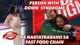 PERSONS WITH DOWN SYNDROME NA NAGTATRABAHO SA FAST FOOD CHAIN | Bawal Judgmental | February 7, 2020