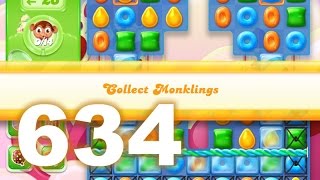 Candy Crush Jelly Saga Level 634 (3 star, No boosters)