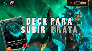 ?DECK  EPHEMERAL PARA SUBIR PRATA + GAME PLAY (?LEGENDS OF RUNETERRA?)