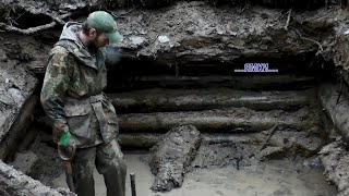 Предновогодний шахтёринг немецких блиндажей Happy New Year, German bunkers excavation! ENG SUBs
