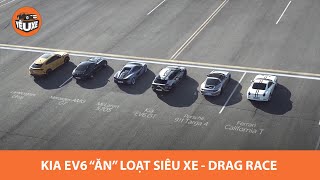 KIA EV6 vs Lambo Urus vs AMG GT vs Ferrari California vs Porsche 911 vs McLaren 570S |DRAG RACE|