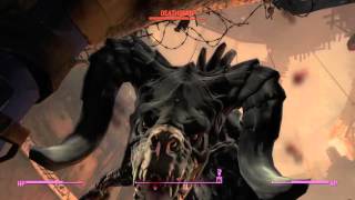 Fallout 4-Killing a Deathclaw with bare fists