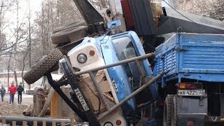 Подъем автокрана в Брянске