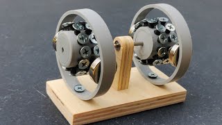 Brushed Motor Using Double Side Rotor