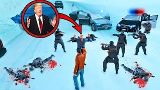 БРИГАДА НАПАЛА НА КОРТЕЖ ДОНАЛЬДА ТРАМПА! ? GTA SAMP