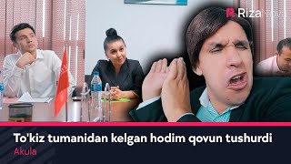 Akula - To'kiz tumanidan kelgan hodim qovun tushurdi