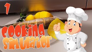 Cooking Simulator ч1 - Открываемся Забегайловка 2 звезды. Первое блюдо!