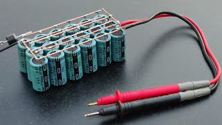 Powerful Capacitor Using Spot Welding