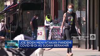 Joe Biden Menyatakan Pandemi Covid-19 Di AS Sudah Berakhir