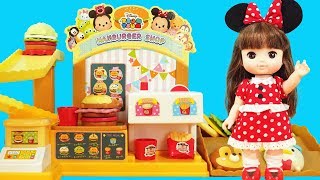 迪士尼公主米妮的漢堡店玩具