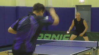 Тренировка новыми пластиковыми мячами, Спорт Комплекс "Динамо" (Крылатское) Настольный теннис