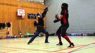 Meyer Longsword sparring with Björn Rüther