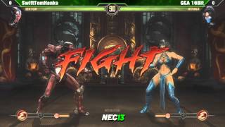 SwiftTomHanks vs GGA 16 Bit - NEC13 MK9 Singles