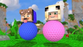 WIR VERWANDELN UNS ZU GOLFBÄLLEN!