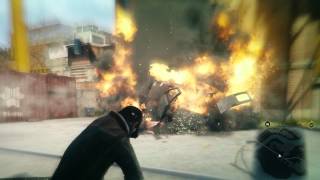 watch dogs car explosion