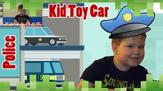 Police kid toy car android gameplay. Полицейская машина игра. YaGamer
