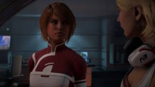 First kiss with Suvi - Mass Effect: Andromeda