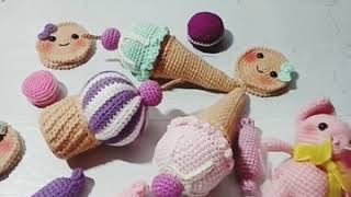 Игрушки крючком/Амигуруми/Сладости крючком