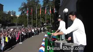 Шоу барабанщиков "Drums Show" в стиле стомп на бочках и шумовых музыкальных инструментах ✪