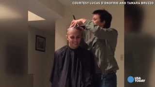 Man proposes on his girlfriend's last day of chemo