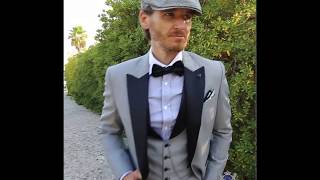 Houndstooth fashion italian bespoked tuxedo Model 2794 Ottavio Nuccio Gala