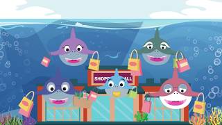Kids Fun- Shark Family Went Shopping together!