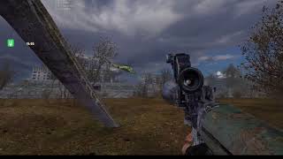 S.T.A.L.K.E.R. Золотой шар. Завершение. РПГ на стадионе, Вертолёт и капсула времени. Припять.