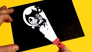 5 Amazing BENDY AND INK MACHINE Paper Craft and Doodles for FANS