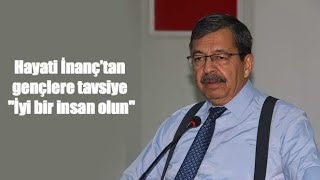 Hayati İnanç Hocamızdan Öğrencilere Büyük Ders...