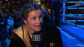 Katie Taylor Reveals Career Goal Before Retiring In Post-Fight Interview