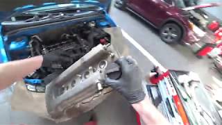 ТЦЛ. Corolla. Замена прокладки клапанной крышки и свечей