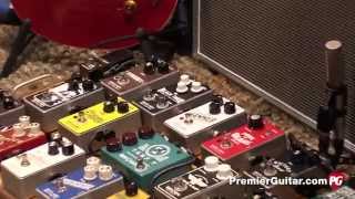 SNAMM '15   Greer Amplification Black Tiger Delay Device & Hammer Demos