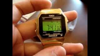 Timex Gold Core Digital Indiglo Watch T78677 Review