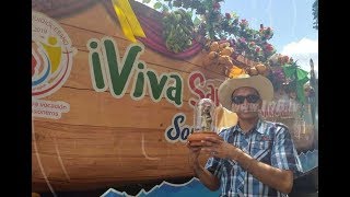 Familiares de Lisímaco Chávez recibieron el tradicional barco de Santo Domingo