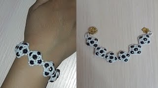 Браслет из бисера "Ракушки"/Bracelet from beads "Shells"