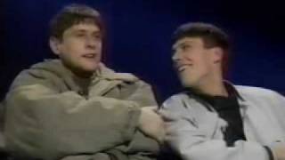 Shaun Ryder and Bez from Happy Mondays
