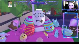 Adopt Me! Easter Egg Hunt Event in Roblox!  We find ALL 30 eggs!