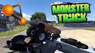 BeamNG Drive Monster [Truck-Bigfoot] 1243HP Supercharged V8 IN ACTION
