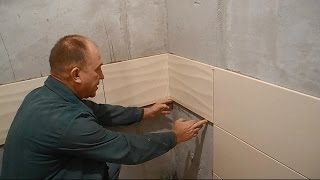 Правильная раскладка плитки в ванной комнате