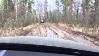 GLK бездорожье