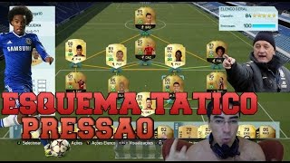 FIFA 16 - O ESQUEMA TÁTICO QUE SUFOCA O ADVERSÁRIO